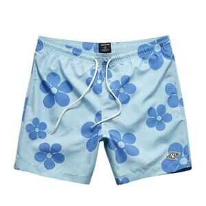 PacSun Recycled Groove 17" Swim Trunks Size M
